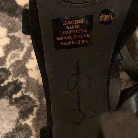 Jessica Simpson suede strapped heels - Picture 6 of 6